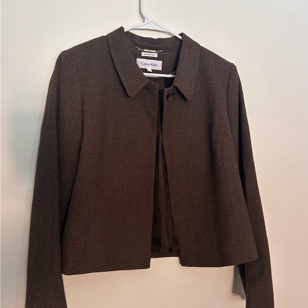 Calvin Klein Blazer with satin liner